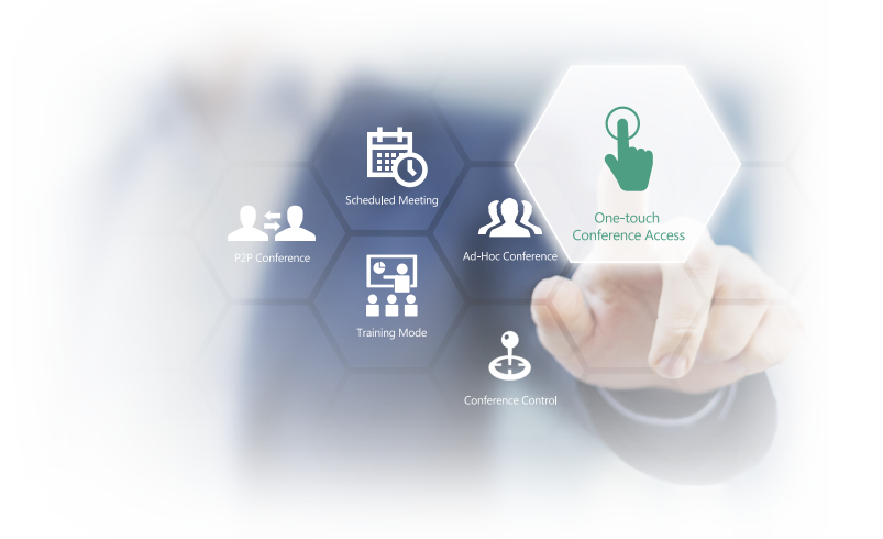 Rich Meeting Functions Enable Easy VC Collaboration